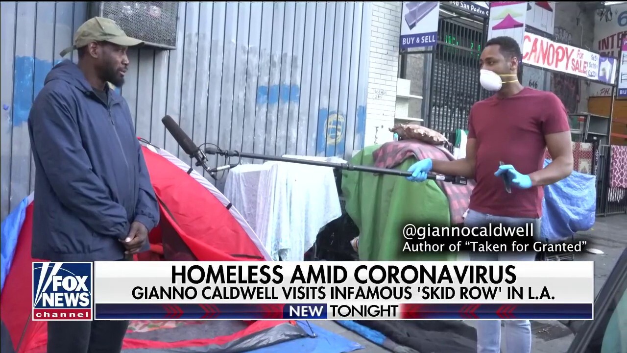 Homeless population in Los Angeles struggling to stay informed about COVID-19