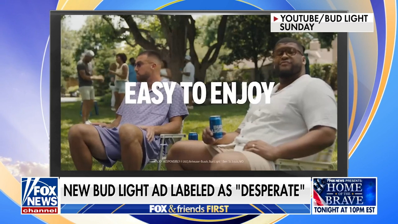 Travis Kelce stars in Bud Light ad amid beer's Dylan Mulvaney backlash