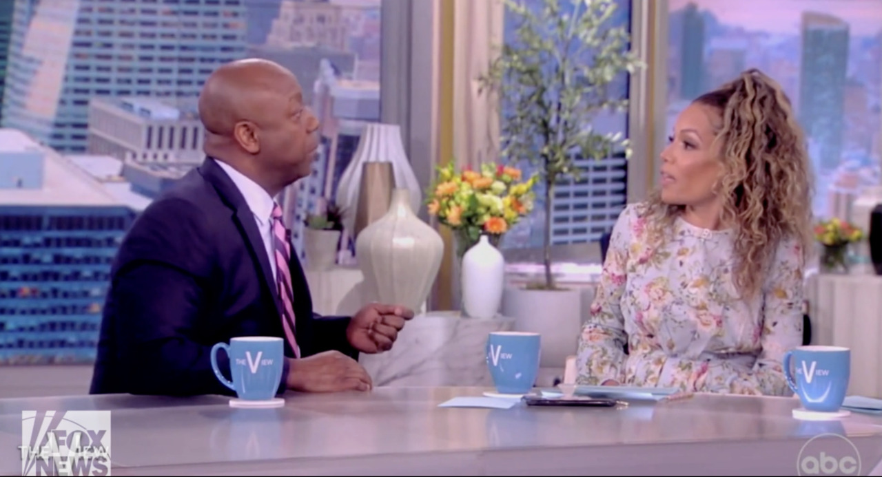 Tim Scott calls out 'View' hosts to their face over 'offensive' remarks about race