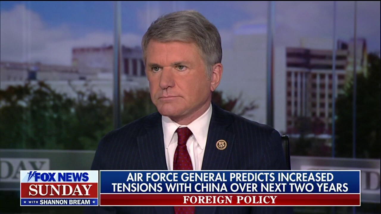 Rep. Michael McCaul, R-Texas, discusses the future of the U.S.’s relationship with China along with the economic implications of the debt ceiling conflict on ‘Fox News Sunday.’ 