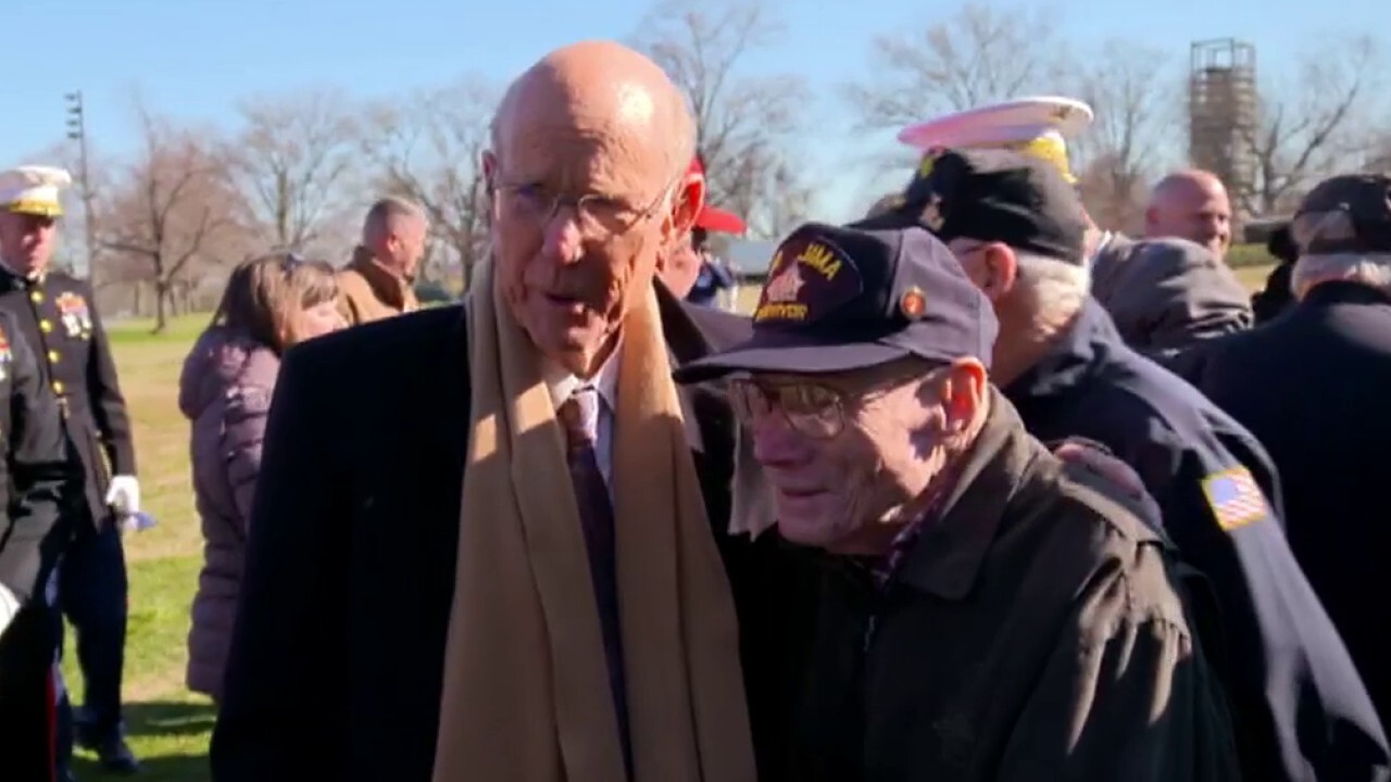 WWII veterans gather in Washington, DC ahead of Iwo Jima gala