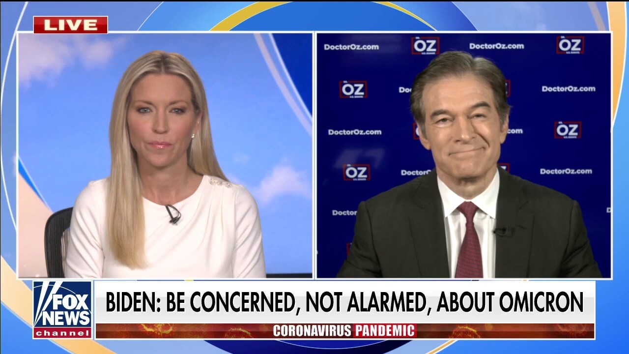 Dr. Oz on Biden's handling of COVID-19: 'We have a medical emergency caused by gross incompetence'