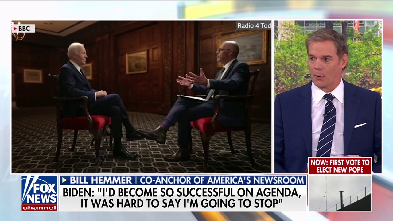 Biden trashes Trump's Russia-Ukraine efforts in first interview since leaving office