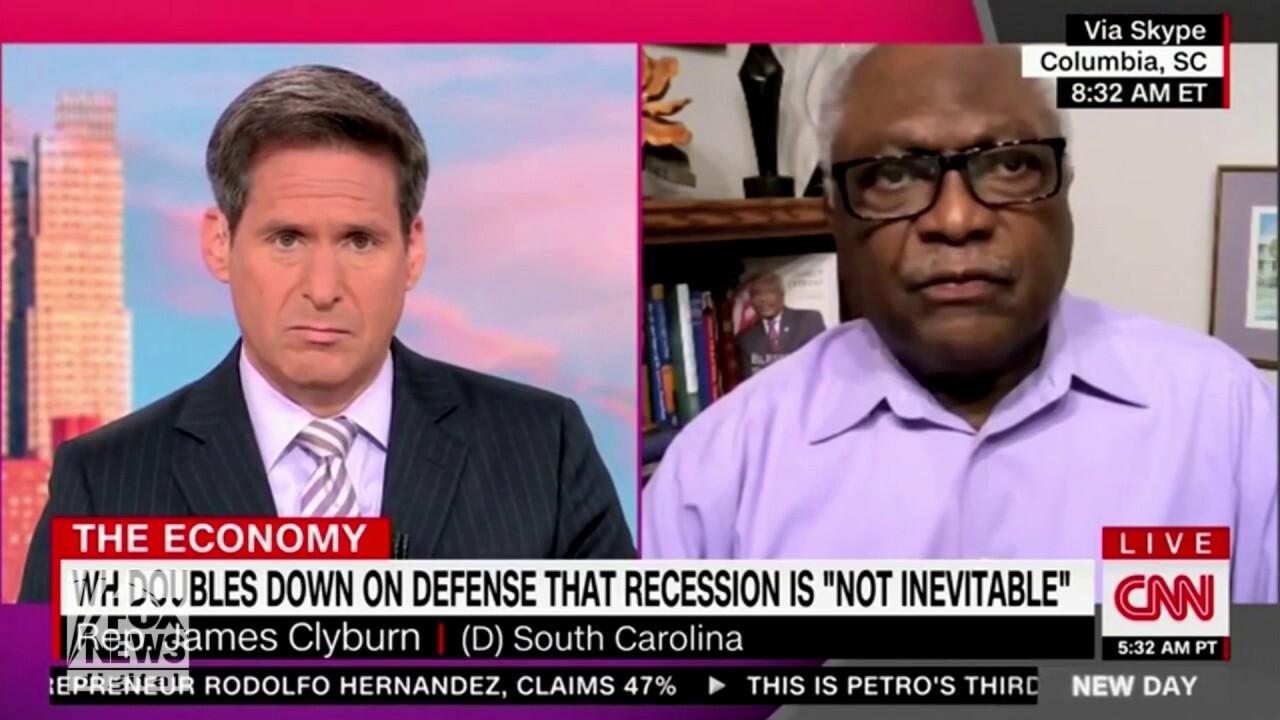 Rep. James Clyburn blames Trump administration for inflation rates