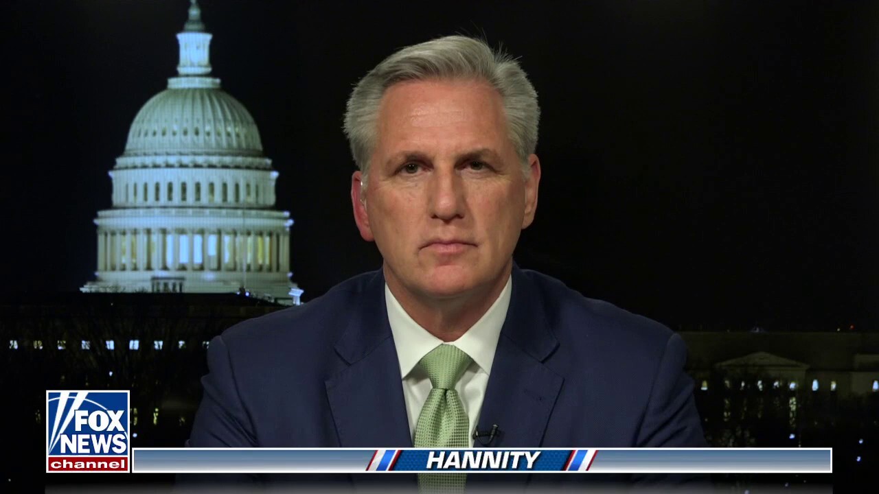 GOP Leader McCarthy promises 'commitment to America' to boost Republicans in midterms