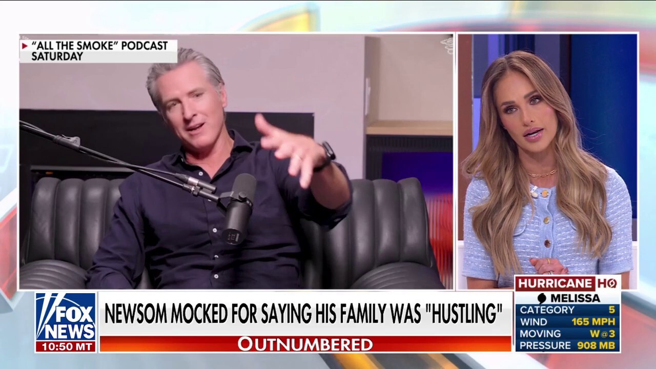 Newsom ripped after claiming family ‘hustled’ to pay bills as a child Newsom ripped after claiming family ‘hustled’ to pay bills as a child
