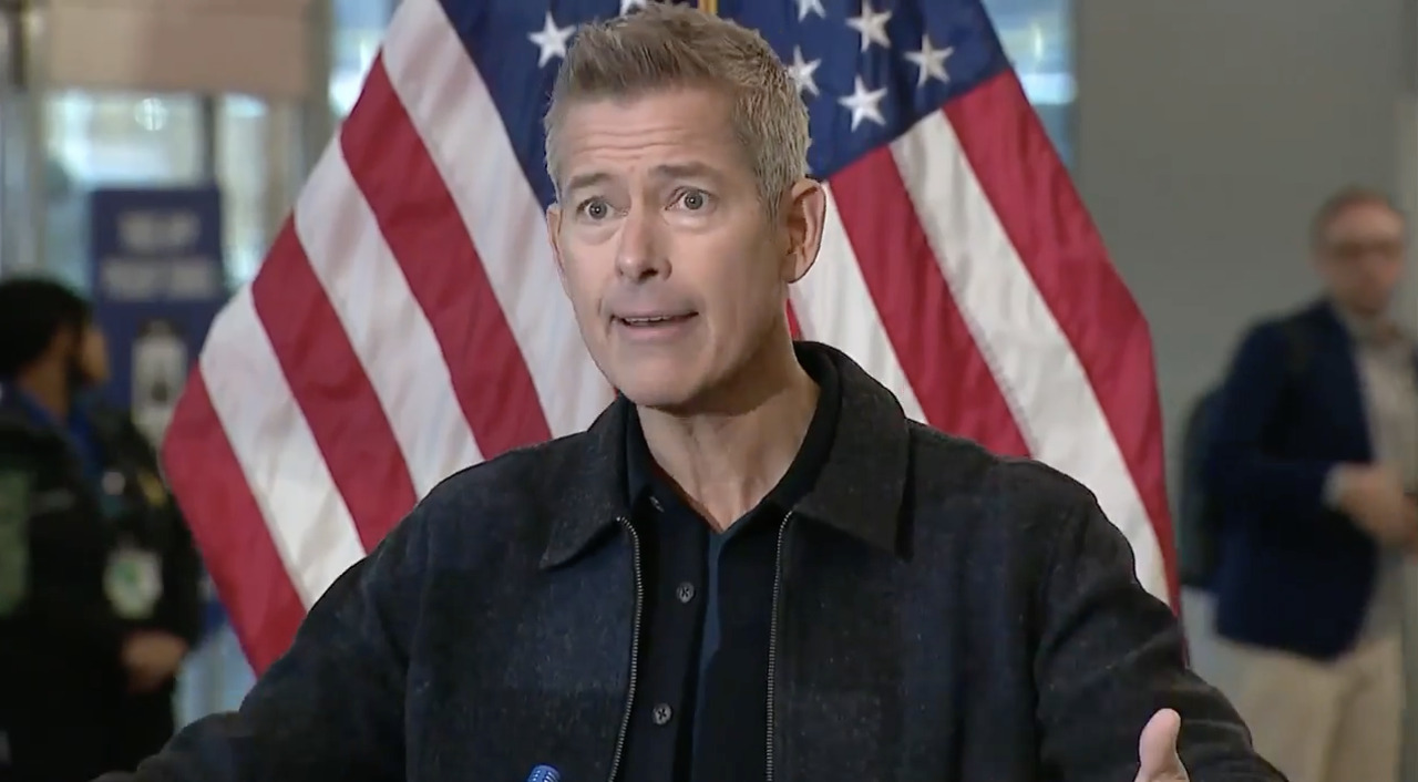 WATCH: Duffy doubles down on 'brilliant' idea for 'patriots' in air traffic control