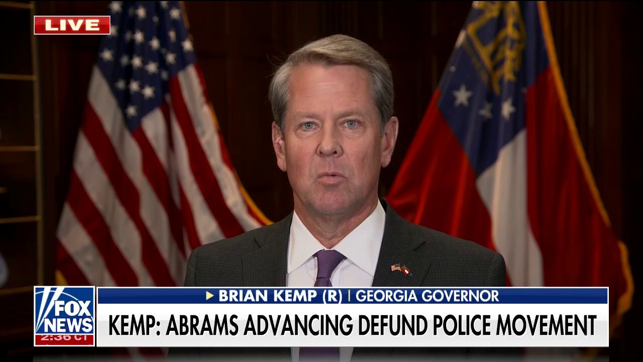 Gov. Kemp: Abrams’ call to reallocate funds is ‘codeword for defunding the police’