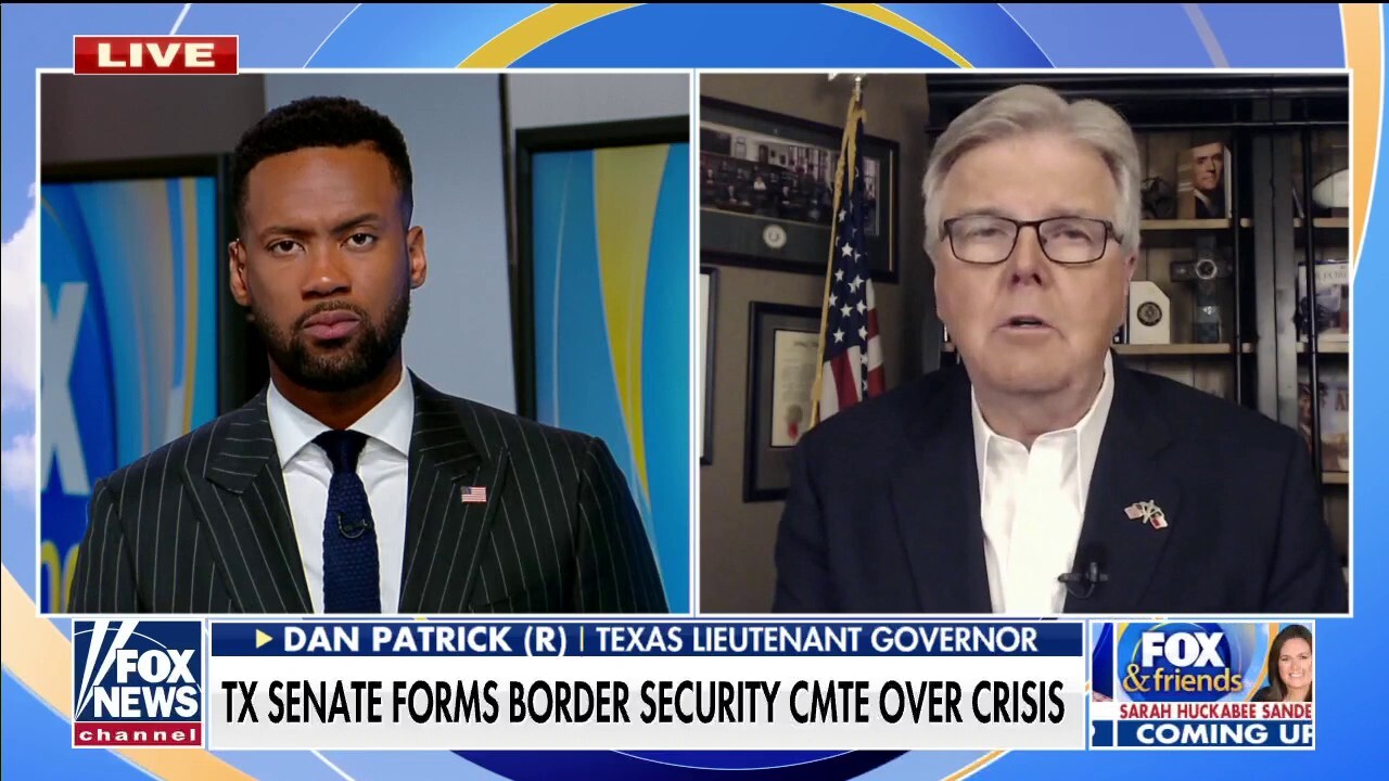 Dan Patrick says Texans 'fed up' over open border policies of Biden administration
