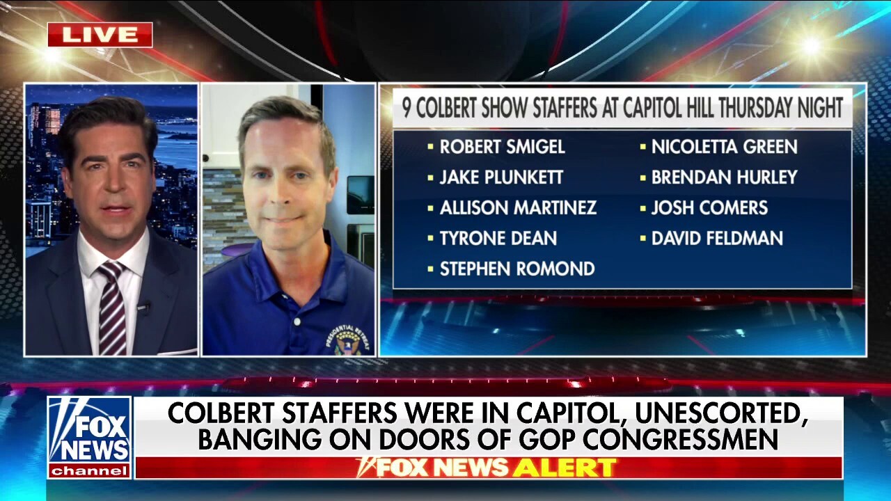 Stephen Colbert employees arrested for breaching Capitol building