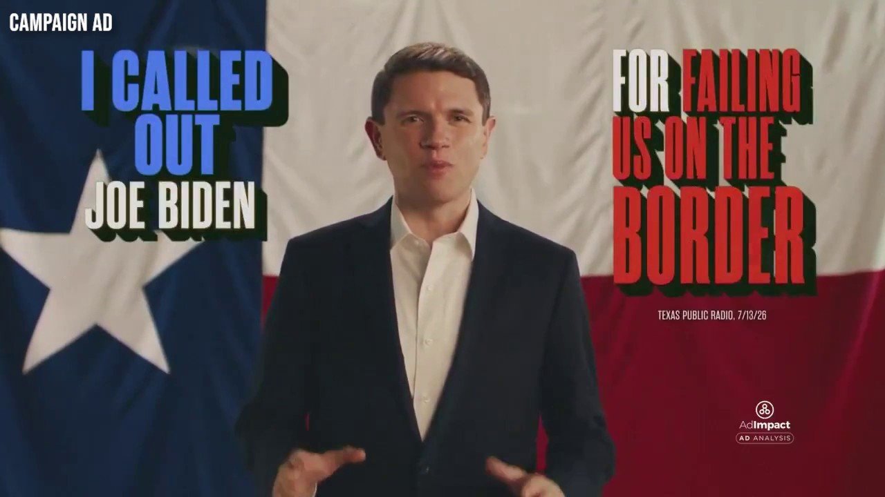 SEE IT: James Talarico slams Biden's border policies in new campaign ad