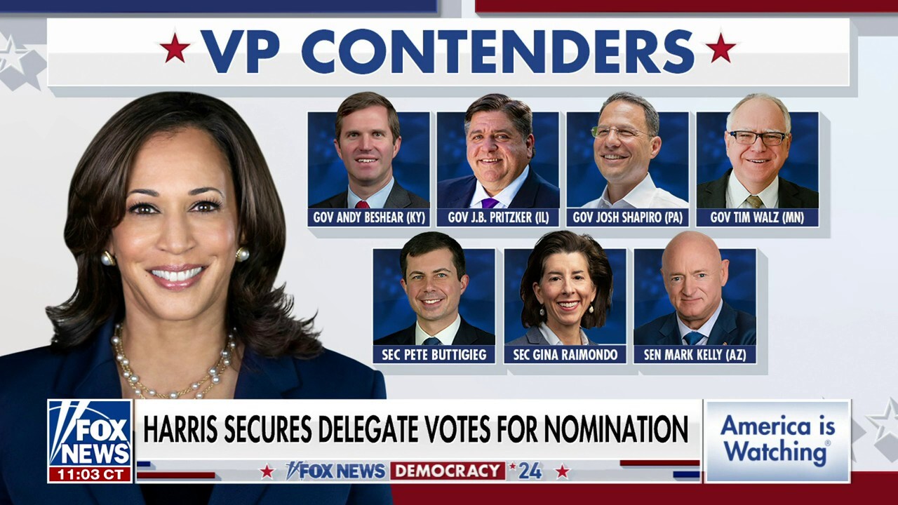 Kamala Harris mulls VP running mate contenders 