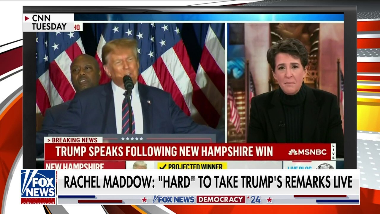 Liberal media outlets called out for refusing to air Trump's New Hampshire victory speech