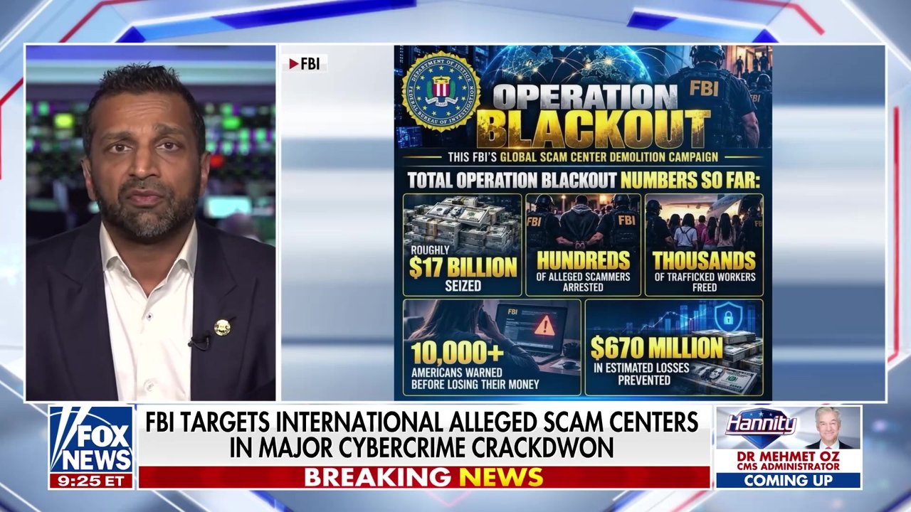 FBI is taking an ‘offensive and defensive approach’ to cybercrime: Director Kash Patel