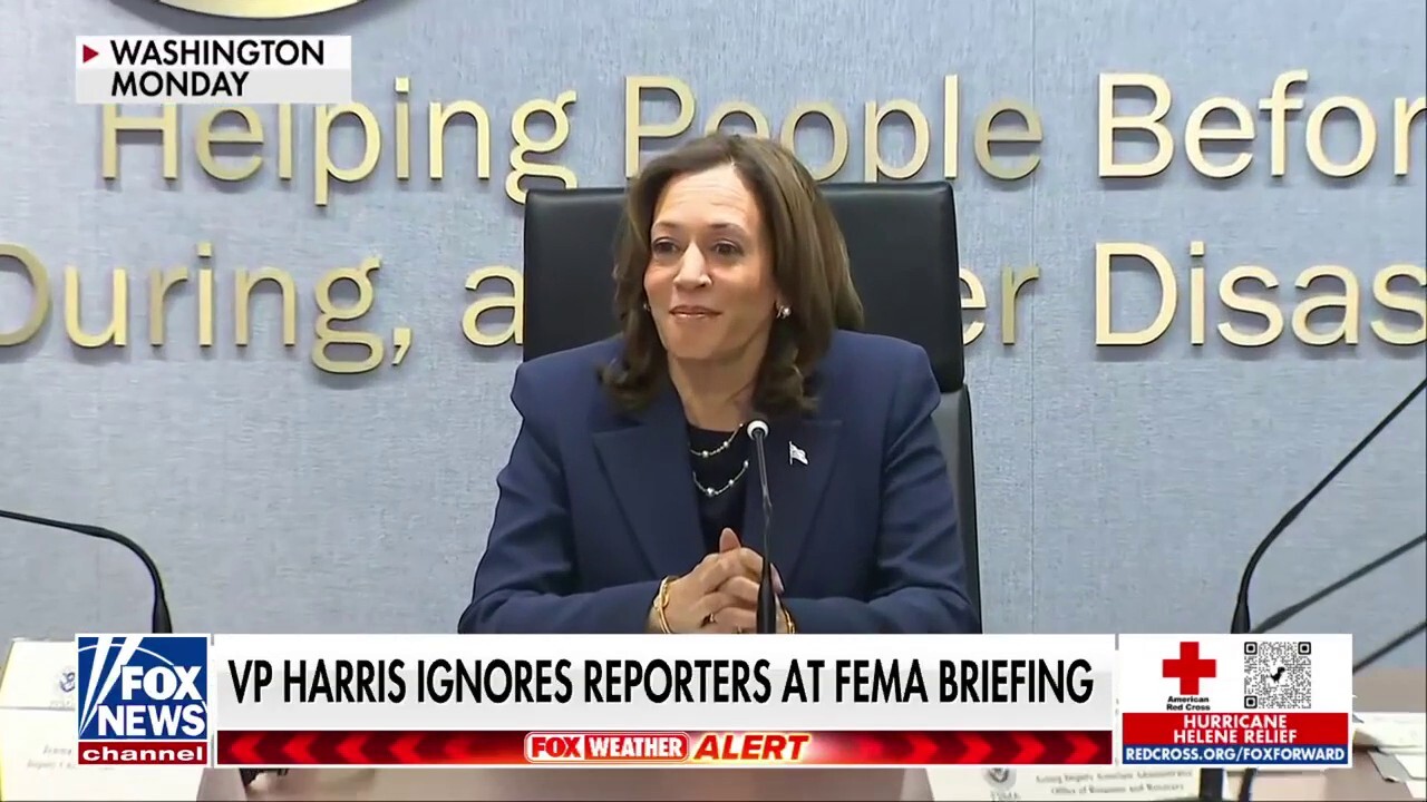 Kamala Harris criticized for ignoring questions on Helene response