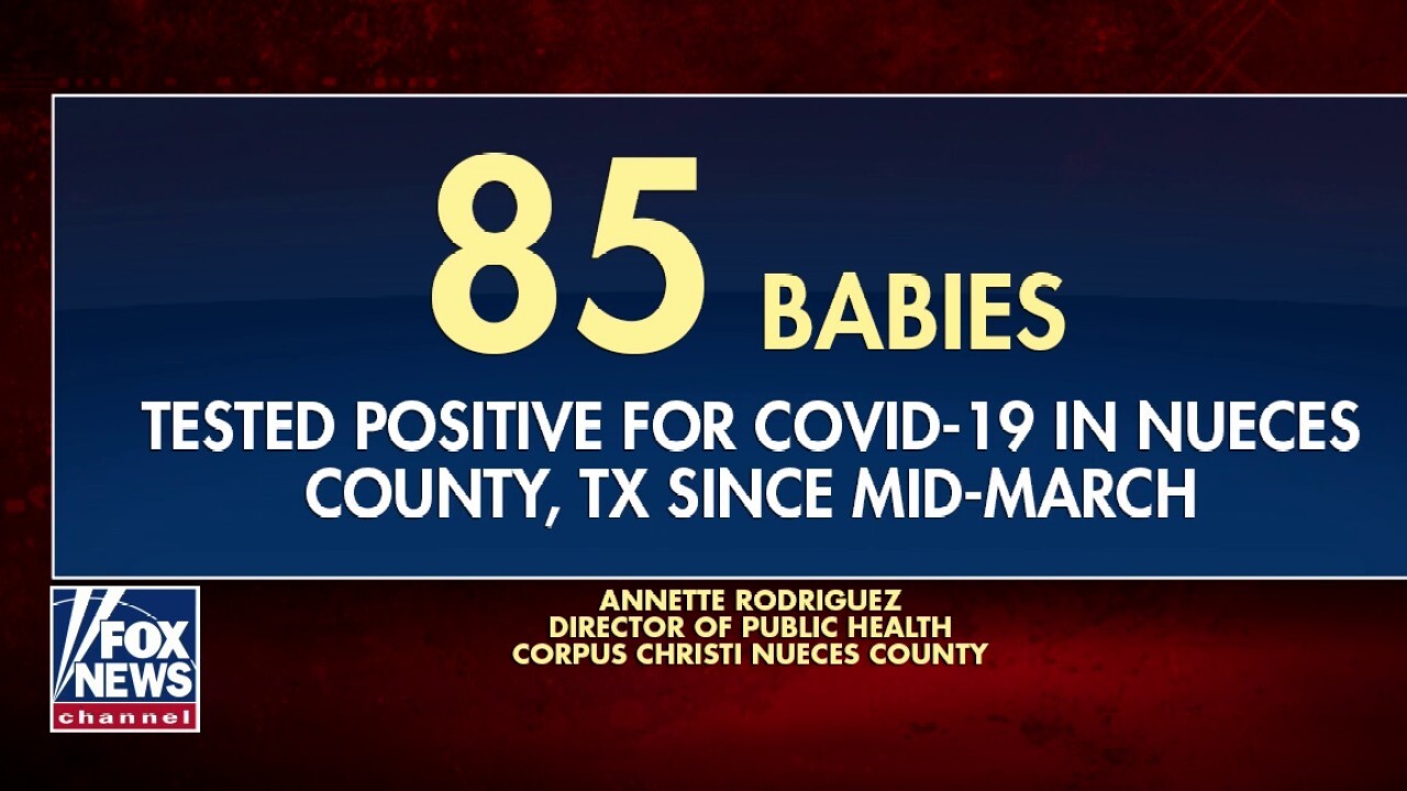 85 babies test positive for COVID-19 in one Texas county