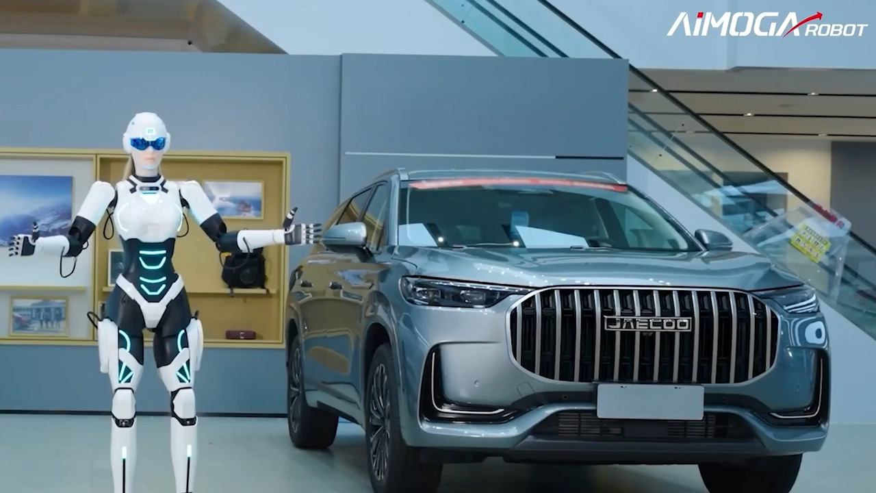 AI humanoid robot is changing the way you buy cars at dealerships