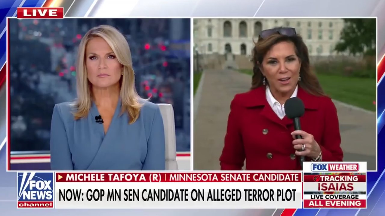 Peggy Flanagan is imprisoned by this group: Michele Tafoya