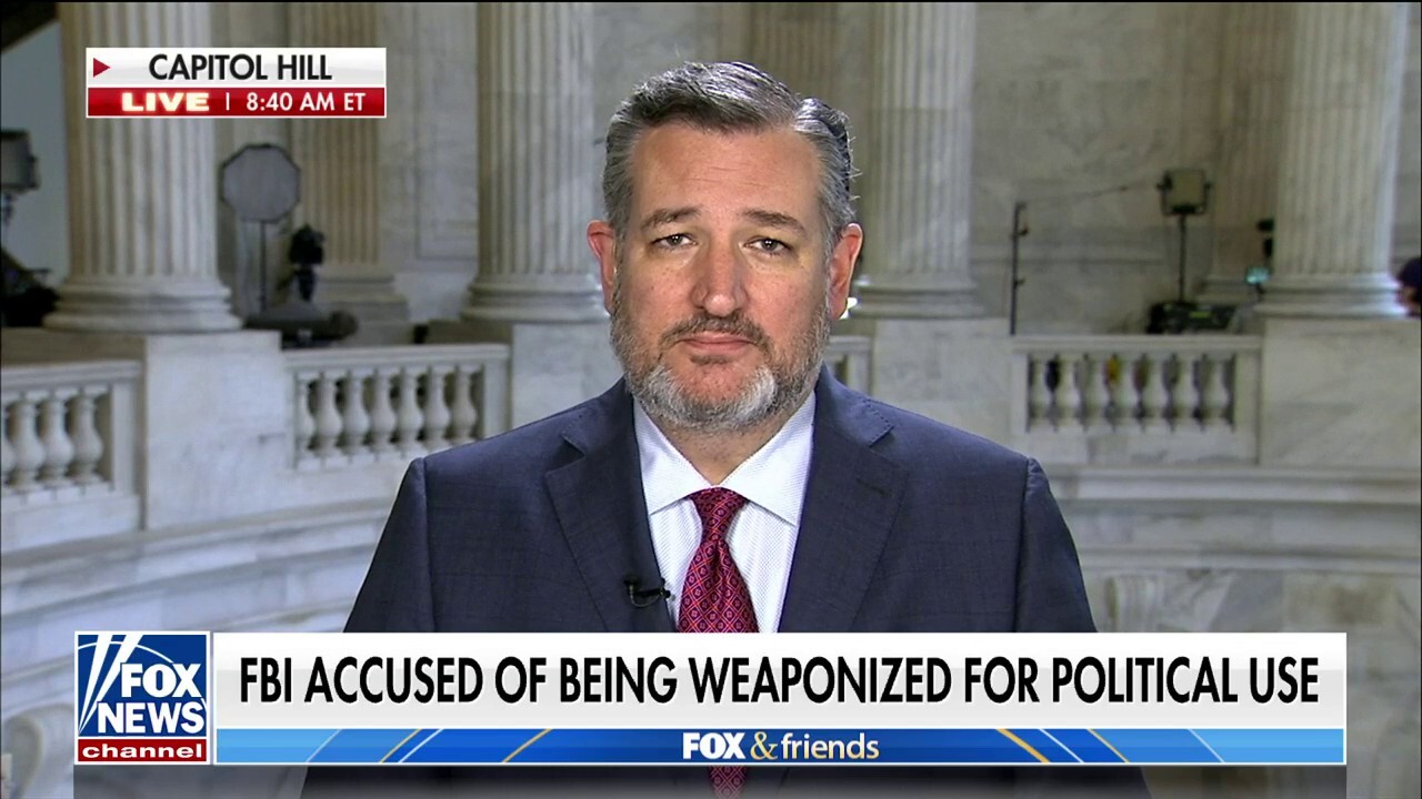 Biden weaponized the legal system to attack his political enemies: Sen. Ted Cruz