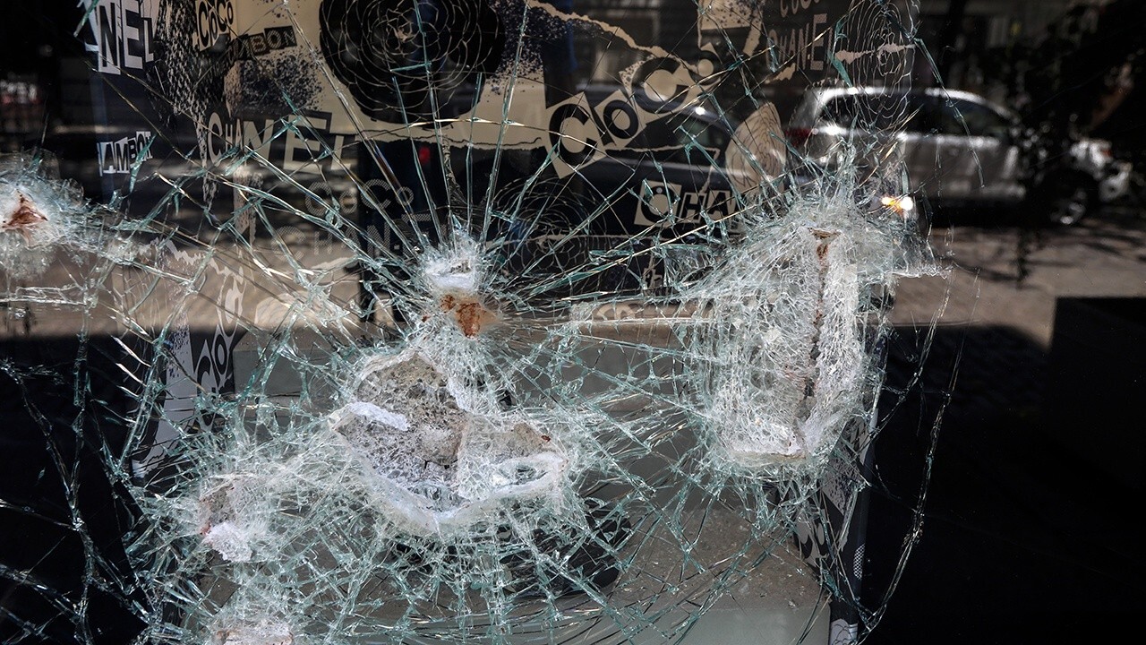 High end Stores Damaged And Looted In New York City During George Floyd 