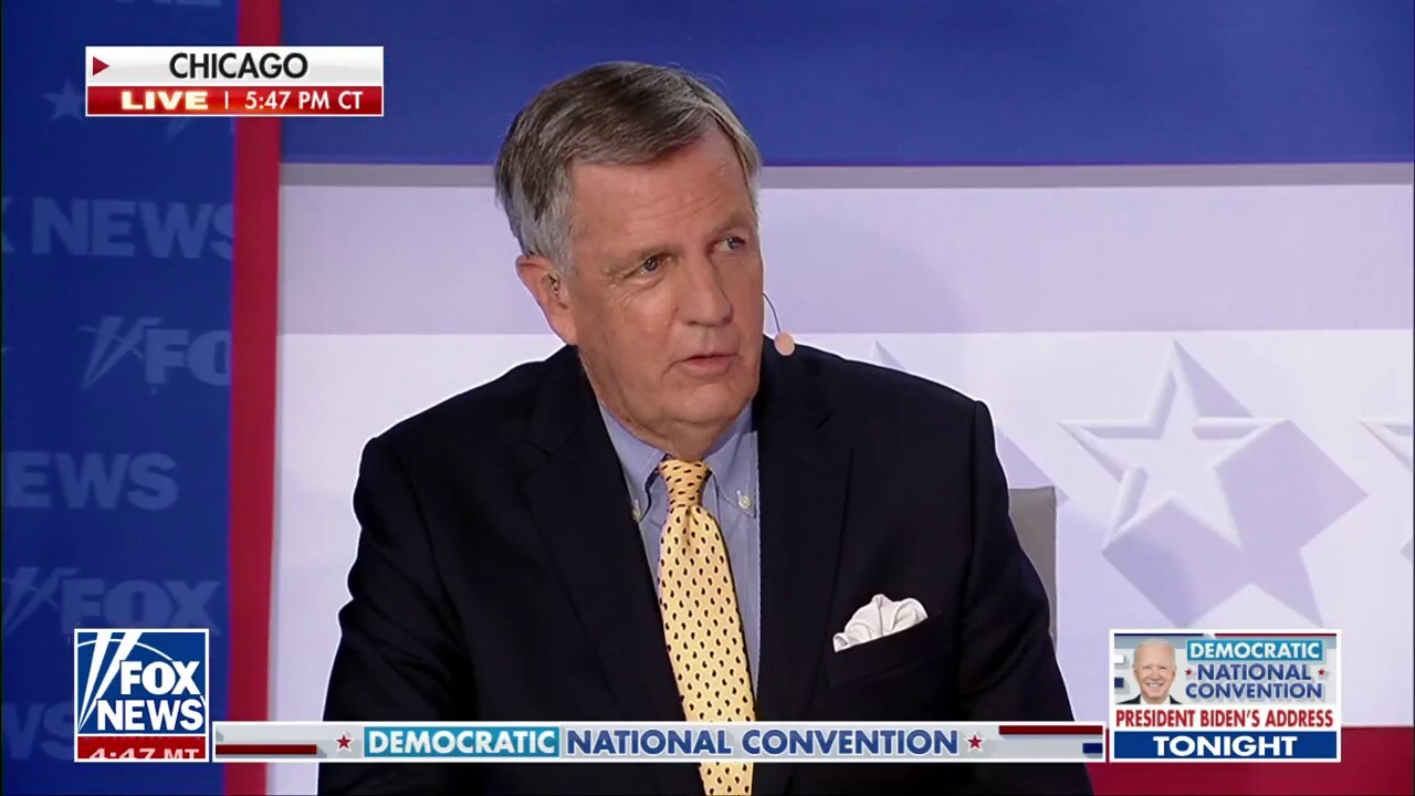 Democratic Party 'turned in desperation to Kamala Harris' after Biden considered 'sure loser': Brit Hume