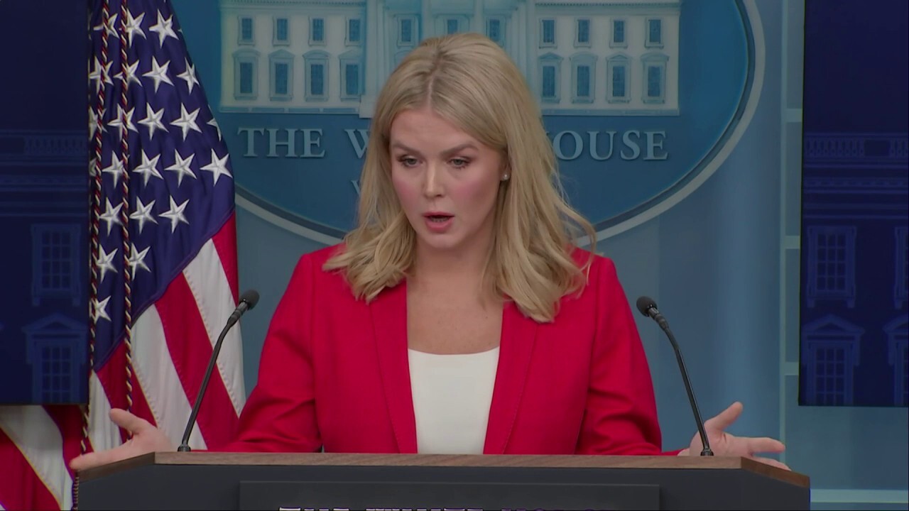 White House press secretary Karoline Leavitt dodges question on DOGE administrator