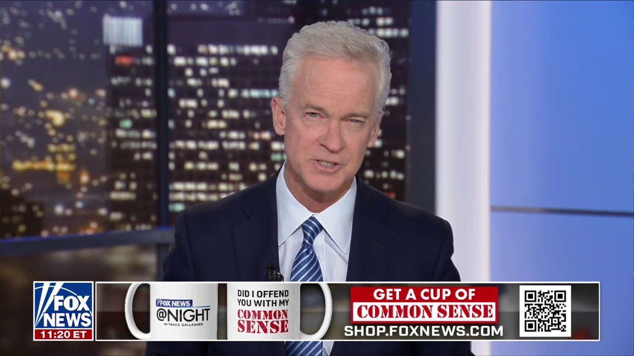 Trace Gallagher: Gavin Newsom takes swipes at Trump and Musk