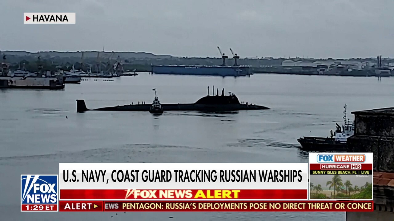 Флот от руски военни кораби навлезе в кубински води в
