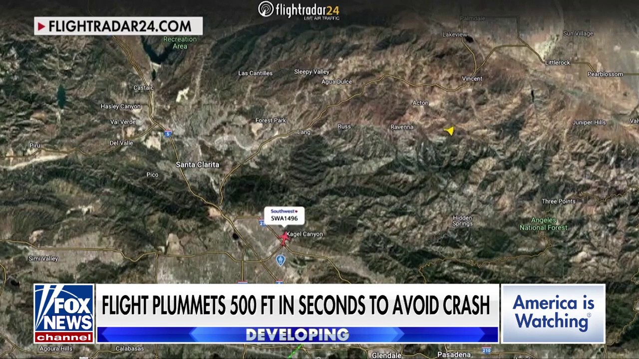 Southwest passengers recount ‘terrifying’ experience after plane dives to avoid midair collision