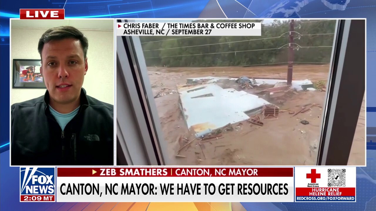 Canton, NC mayor says Helene has been 'apocalyptic' for their community 