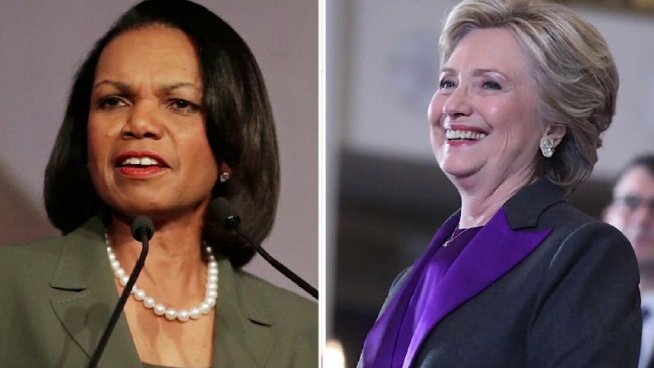 Hillary Clinton, Condoleezza Rice break with Biden on Afghan troop withdrawal: report
