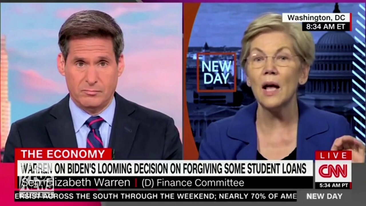 Sen. Warren: There is 'no evidence' that student debt forgiveness would increase inflation