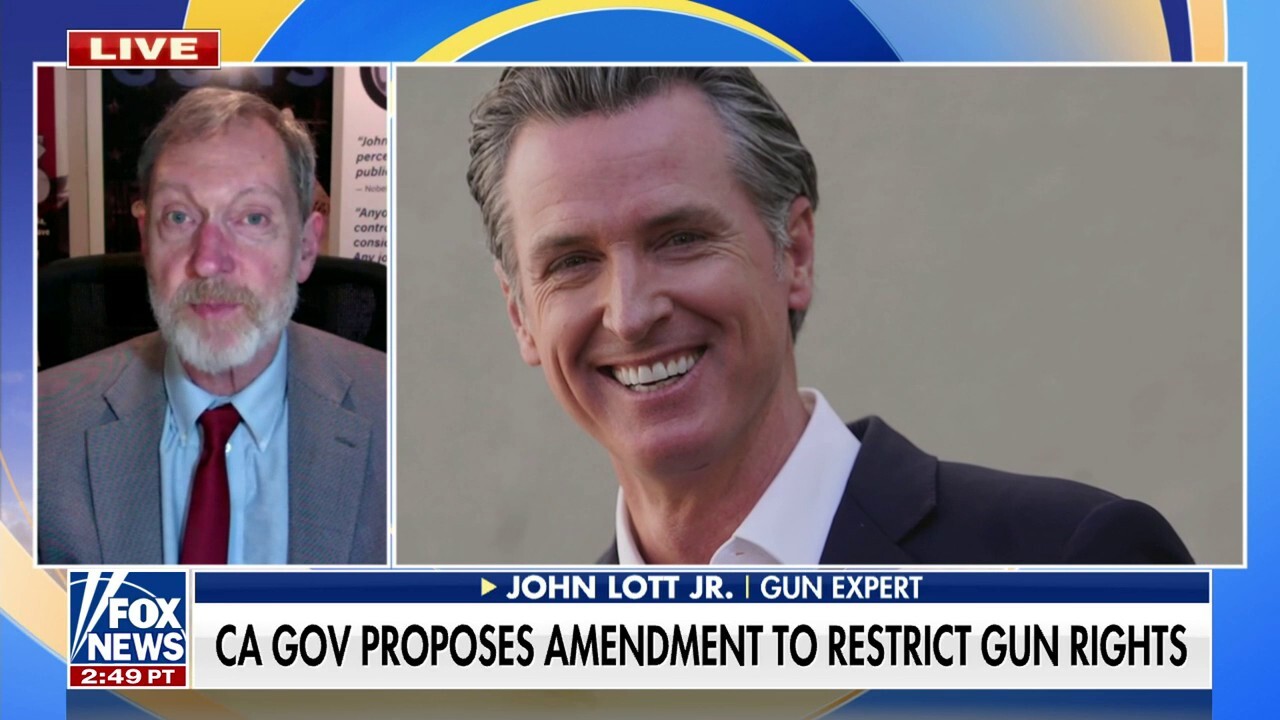 Gavin Newsom Proposes Amendment To Restrict Gun Rights Fox News Video