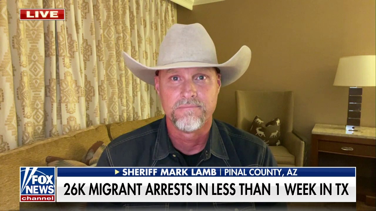 Sheriff says Texas, Arizona abandoned on border crisis by federal government