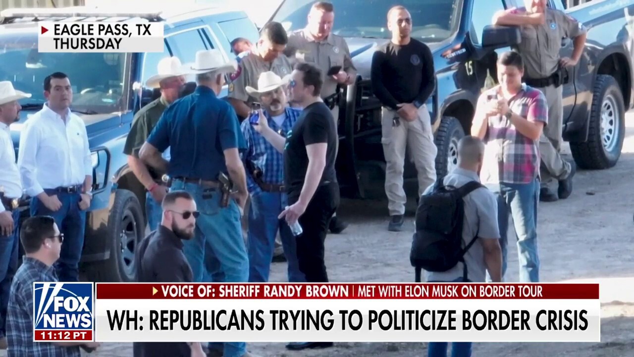 Elon Musk 'put out the truth' during border visit: Sheriff Randy Brown