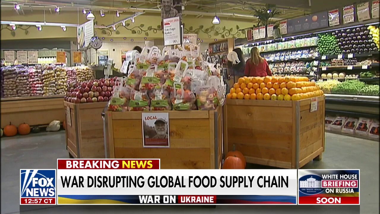 U.S. food prices rising due to Russian invasion