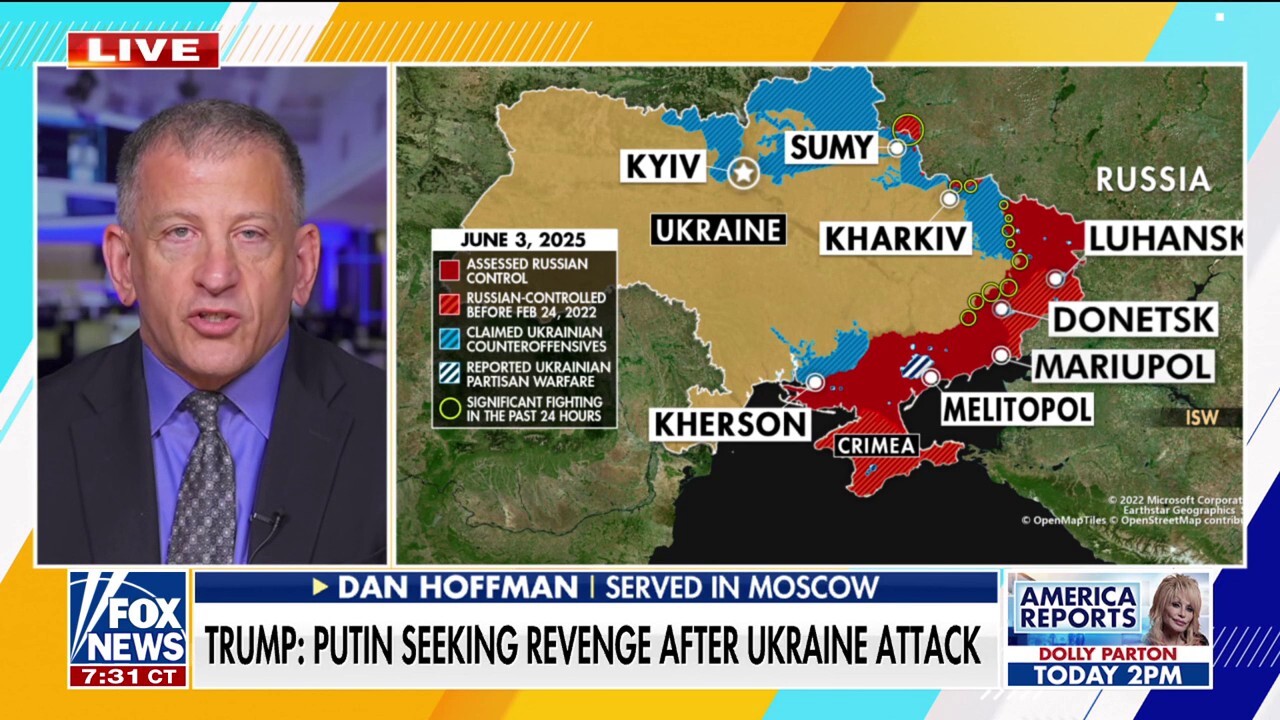 Dan Hoffman reacts to Ukraine targeting Crimea bridge: 'Massive intelligence failure' for Putin