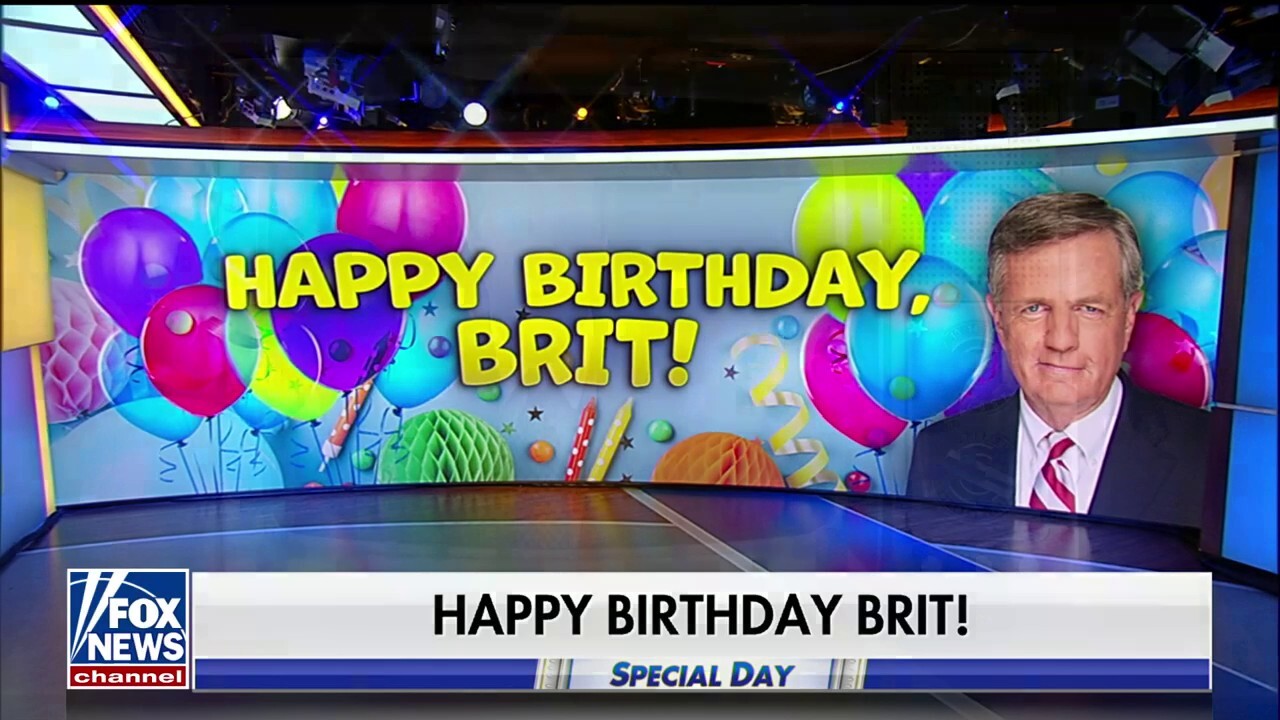 Fox News personalities wish Brit Hume a Happy Birthday!