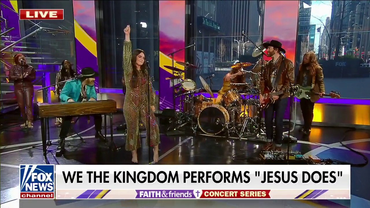 We The Kingdom performs live on 'Fox & Friends Weekend'