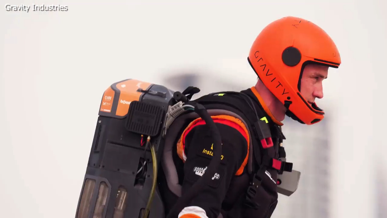 The world’s first jet suit race happened recently in Dubai
