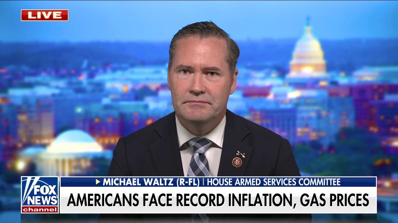 Rep. Waltz rips White House for backtracking on Biden's bold language defending Taiwan