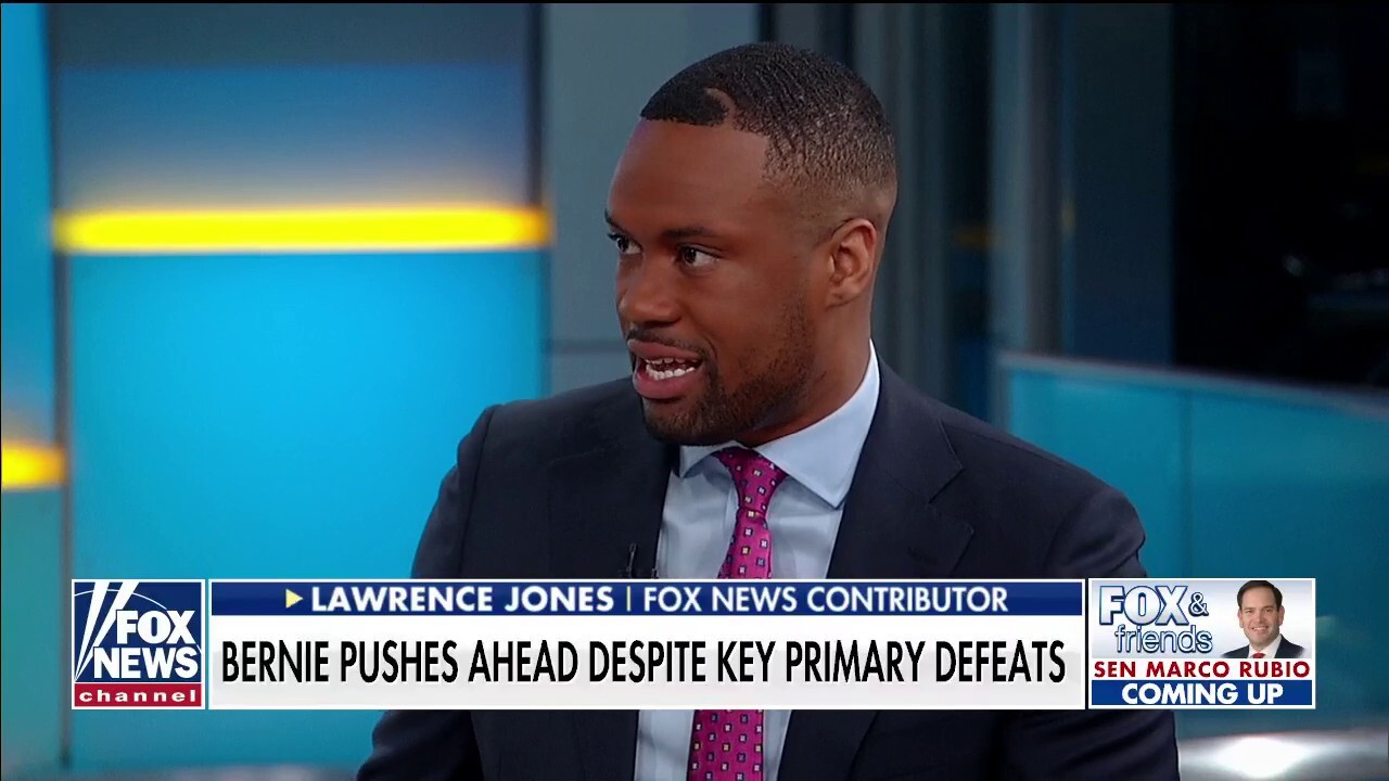 Lawrence Jones Dems Want Bernie Out Of The Race To Keep Biden From Being Exposed Fox News Video 6194