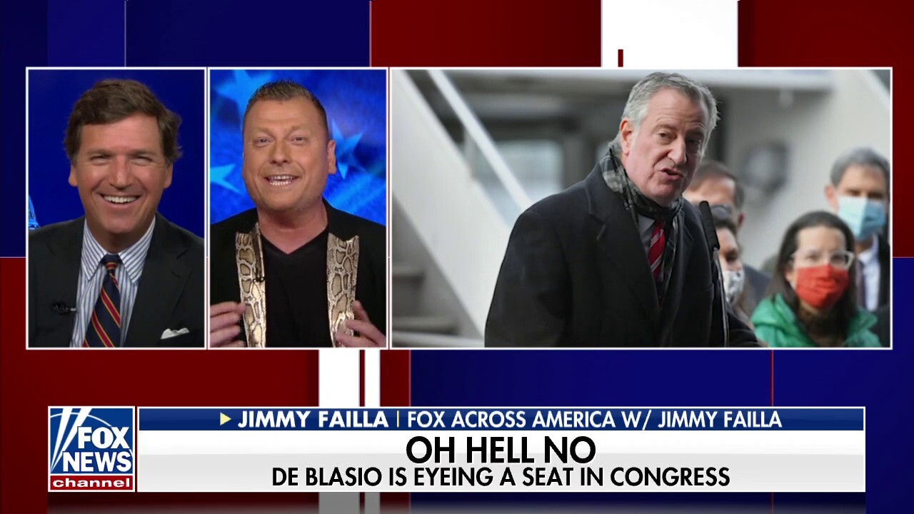 Jimmy Joins "Tucker Carlson Tonight" To Share His Thoughts On Bill de Blasio's Potential Political Comeback