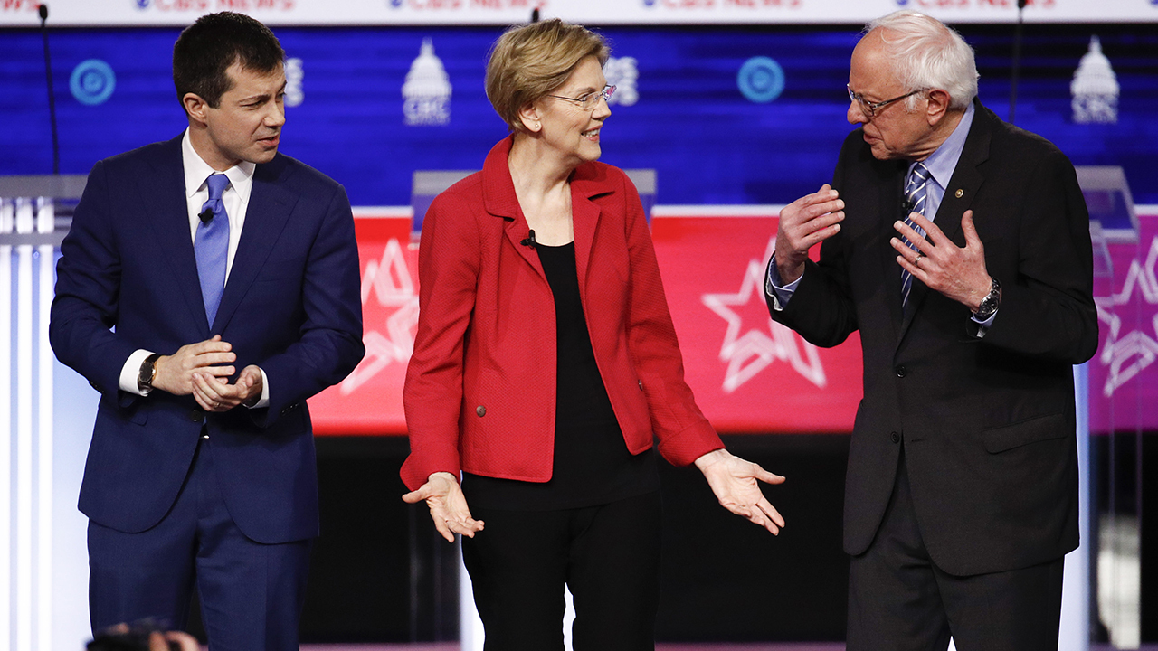 2020 rivals hammer Bernie Sanders over far left stances	