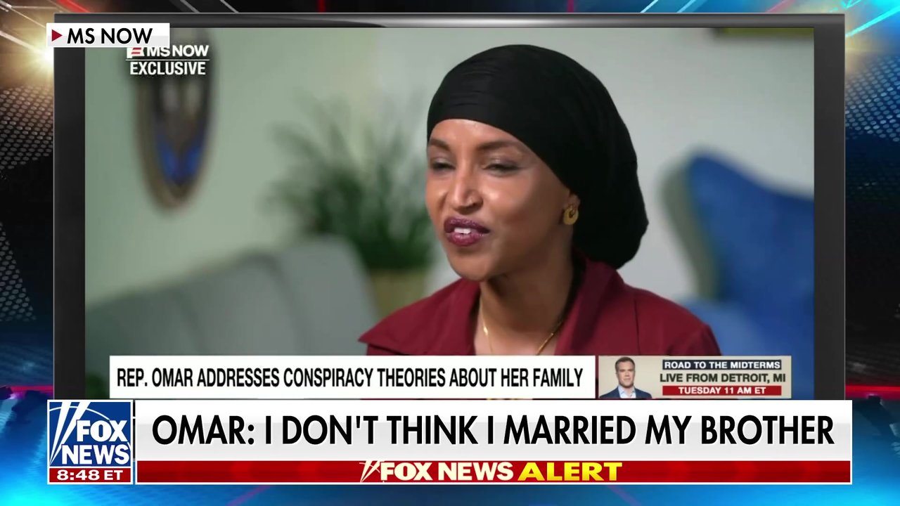 ’Not to my knowledge’: Ilhan Omar rejects allegations she married her brother