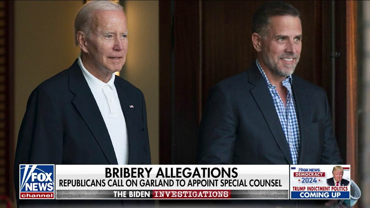 DOJ facing criticism over allegations it is 'slow-walking' Biden probe