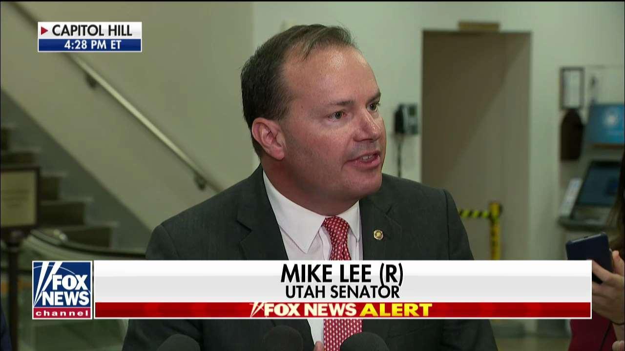 GOP Sen. Lee: White House gave incoherent, troubling answers at classified Iran briefing