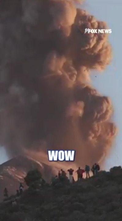 Hikers capture dramatic eruption of Guatemala’s Volcano de Fuego
