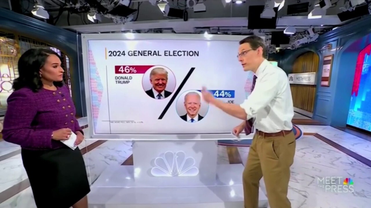 NBC correspondent sounds alarm on latest poll showing Biden trailing Trump