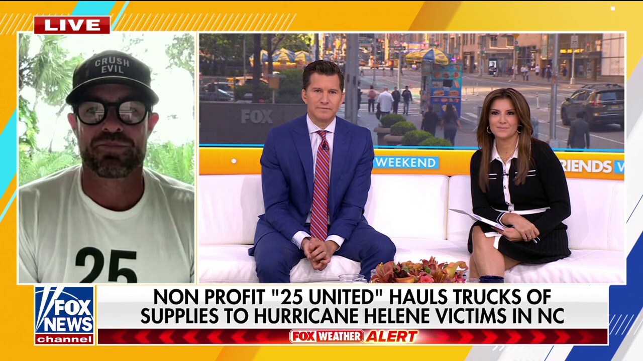 Non-profit hauls truckloads of supplies to North Carolinians affected by Hurricane Helene